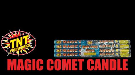 Magic comet candle